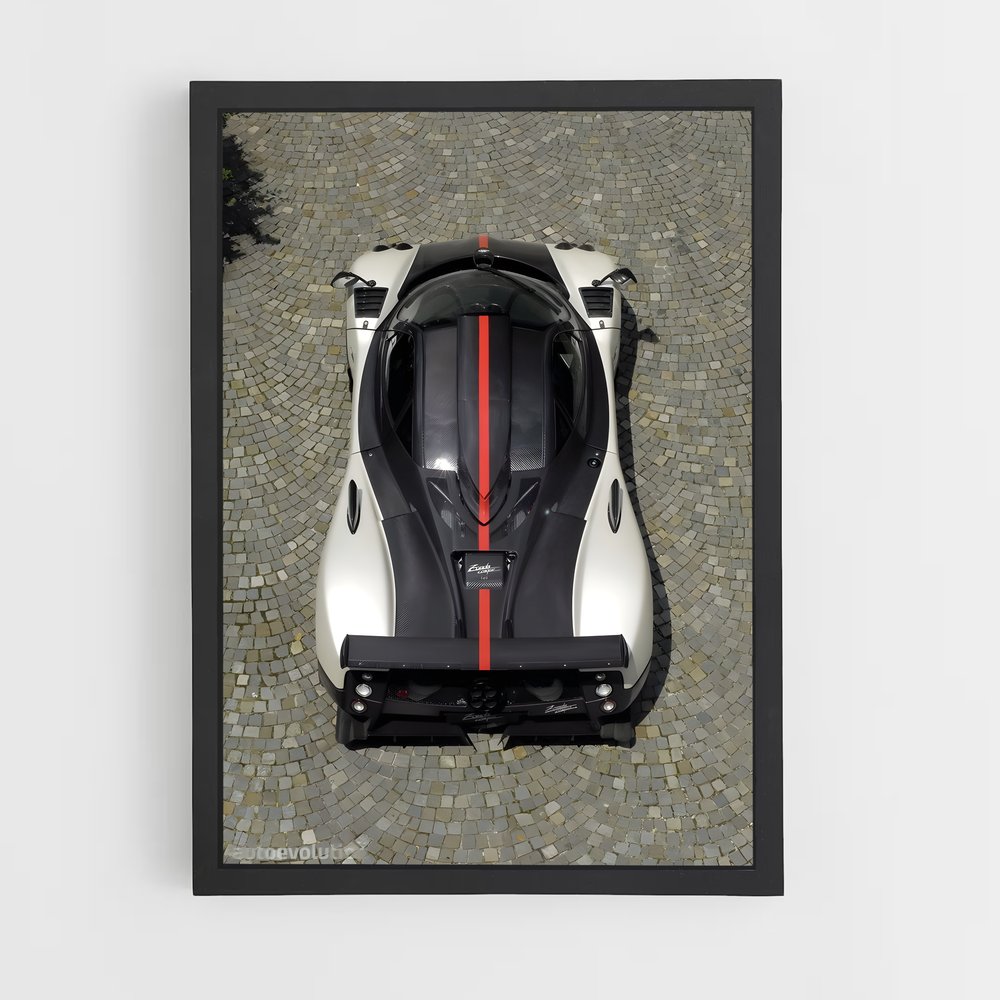 Poster Supercar Symphony – affiche Pagani (vue 2)